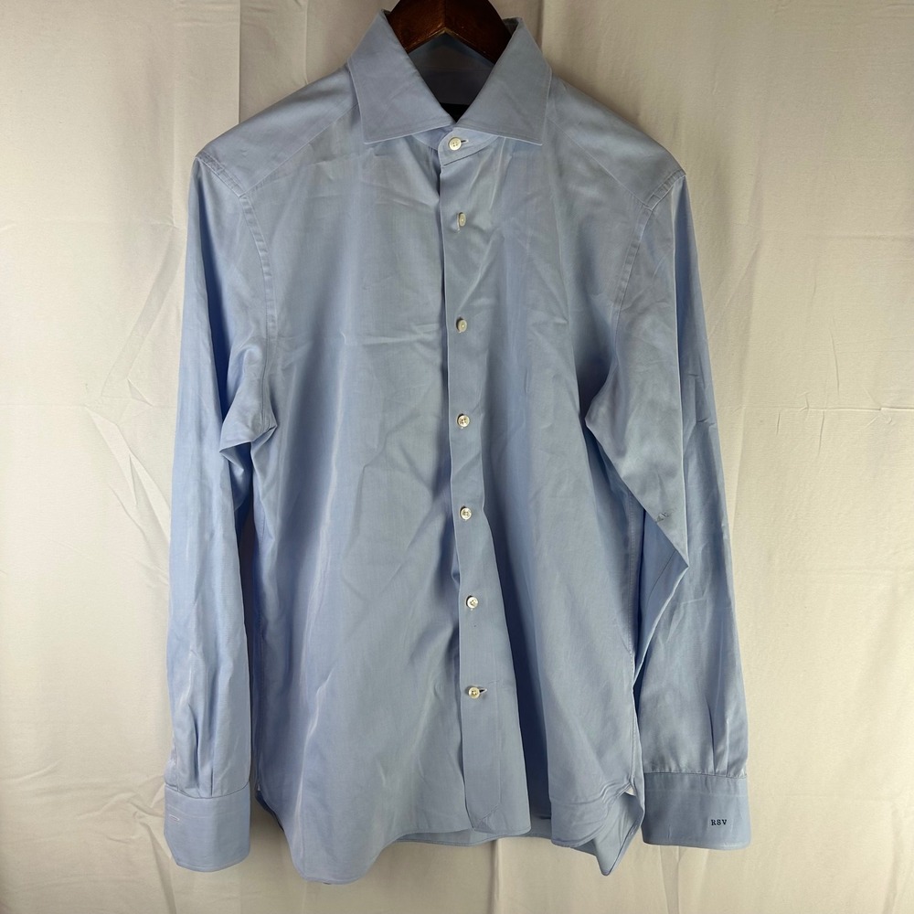 Ermenegildo Zegna Light Blue Men's Dress Shirt